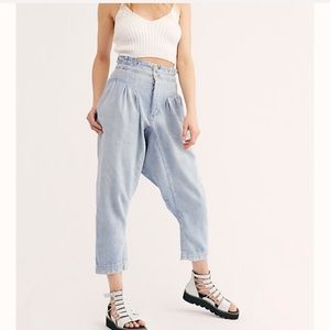 Free People Mover and Shaker Indigo Jeans NWT